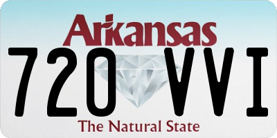 AR license plate 720VVI