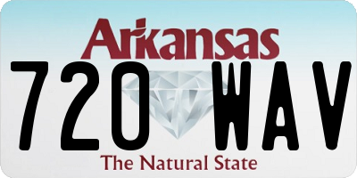 AR license plate 720WAV