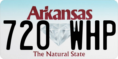AR license plate 720WHP