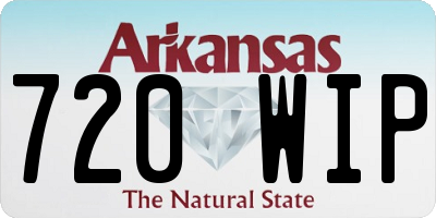 AR license plate 720WIP