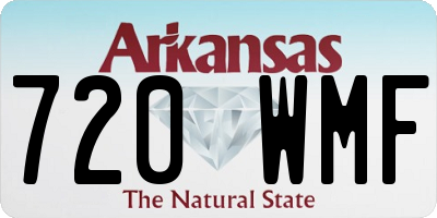 AR license plate 720WMF