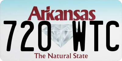 AR license plate 720WTC