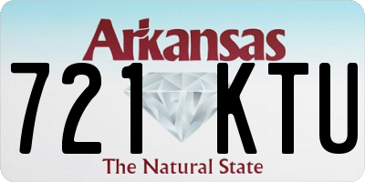AR license plate 721KTU