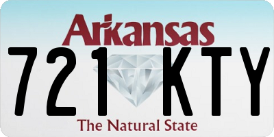 AR license plate 721KTY