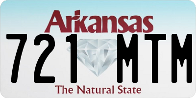 AR license plate 721MTM