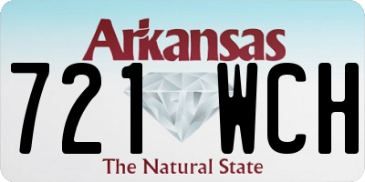 AR license plate 721WCH