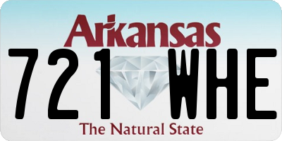 AR license plate 721WHE