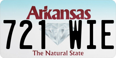 AR license plate 721WIE
