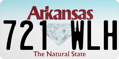 AR license plate 721WLH