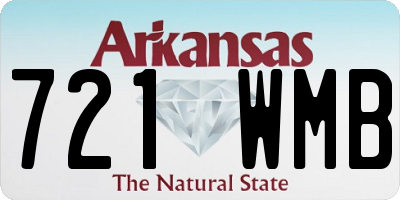 AR license plate 721WMB