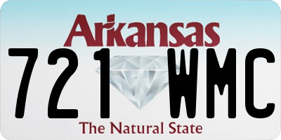 AR license plate 721WMC