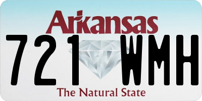 AR license plate 721WMH