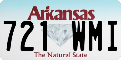 AR license plate 721WMI