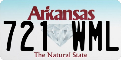 AR license plate 721WML