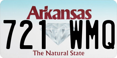 AR license plate 721WMQ