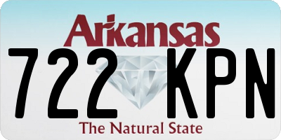 AR license plate 722KPN