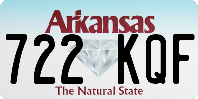 AR license plate 722KQF