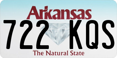 AR license plate 722KQS