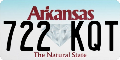 AR license plate 722KQT