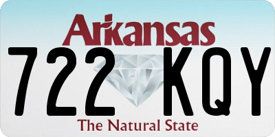 AR license plate 722KQY