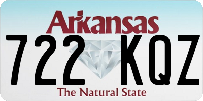 AR license plate 722KQZ