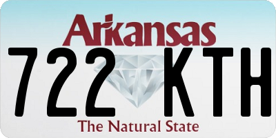 AR license plate 722KTH