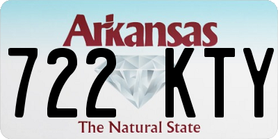 AR license plate 722KTY