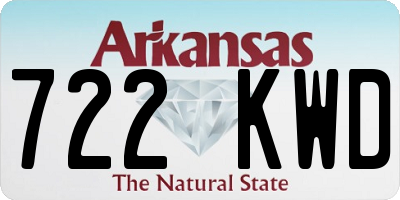 AR license plate 722KWD