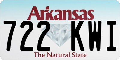 AR license plate 722KWI