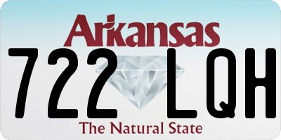 AR license plate 722LQH