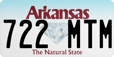 AR license plate 722MTM