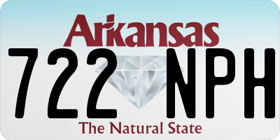 AR license plate 722NPH