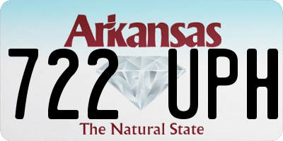 AR license plate 722UPH