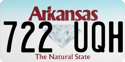 AR license plate 722UQH