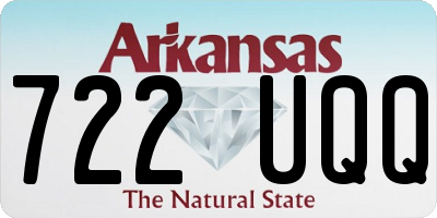 AR license plate 722UQQ