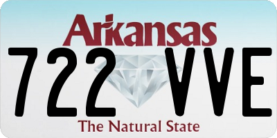 AR license plate 722VVE
