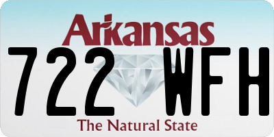 AR license plate 722WFH