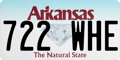 AR license plate 722WHE