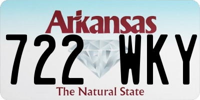 AR license plate 722WKY