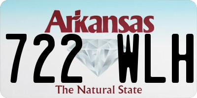 AR license plate 722WLH