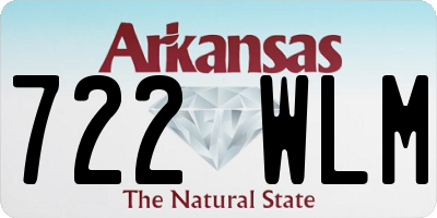 AR license plate 722WLM