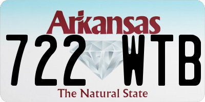 AR license plate 722WTB