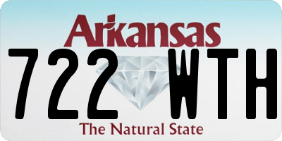 AR license plate 722WTH
