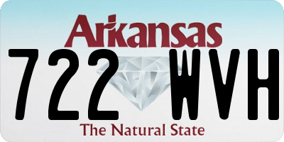 AR license plate 722WVH