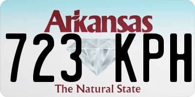 AR license plate 723KPH