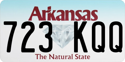 AR license plate 723KQQ