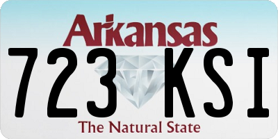 AR license plate 723KSI