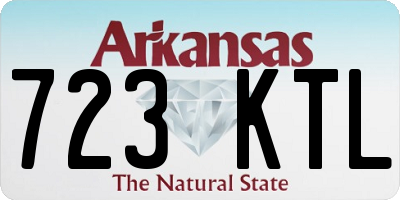 AR license plate 723KTL