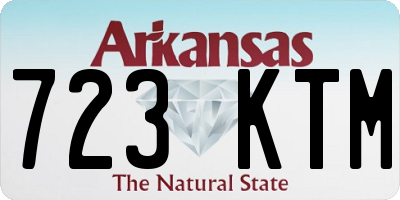 AR license plate 723KTM