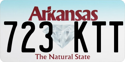 AR license plate 723KTT